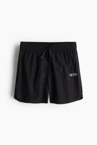 H&M Badeshorts Schwarz in Größe 158/164. Farbe: Black