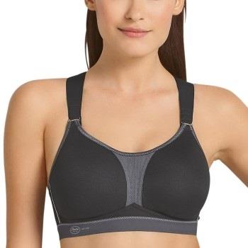 Anita BH Active Racerback Sports Bra Schwarz/Grau A 70 Damen