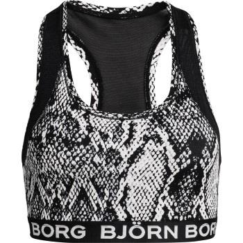 Björn Borg BH Performance Medium Top Sky Schwarz/Weiß 38 Damen