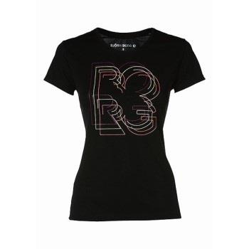 Björn Borg Wynnie T-shirt Schwarz Polyester Small Damen