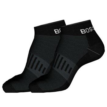 BOSS 2P Casual Sport Sneaker Socks Schwarz Gr 39/42 Herren