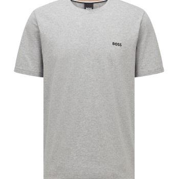 BOSS Mix and Match T-shirt With Logo Grau Baumwolle Small Herren