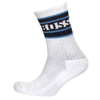 BOSS QS Rib Stripe Sock Weiß Gr 39/42