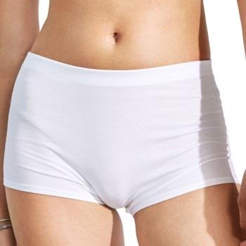 Bread and Boxers Boxer Panty Weiß Modal Small Damen