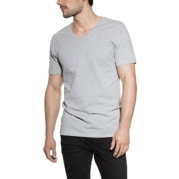 Bread and Boxers V-Neck Grau Ökologische Baumwolle Small Herren