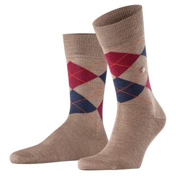 Burlington Edinburgh Wool Sock Hellbraun Gr 40/46 Herren