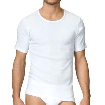 Calida Cotton 1 T-Shirt 14310 Weiß 001 Baumwolle Small Herren