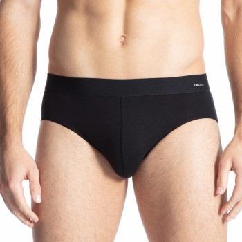 Calida Cotton Code Brief Schwarz Baumwolle Small Herren