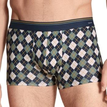 Calida Cotton Code Design Boxer Grün Baumwolle Medium Herren