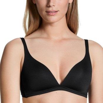 Calida BH Eco Sense Soft Moulded Triangle Bra Schwarz A 70 Damen