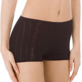 Calida Etude Toujours High-Waist Panty Schwarz Baumwolle Small Damen