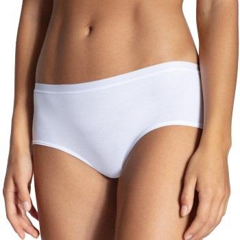 Calida Natural Comfort Hipster Weiß Baumwolle Small Damen