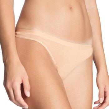 Calida Natural Comfort Thong Beige Baumwolle Small Damen