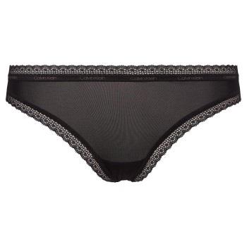 Calvin Klein Bottoms Up Refresh Thong Schwarz Polyamid Small Damen