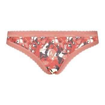 Calvin Klein Bottoms Up Refresh Thong Orange gemustert Polyamid Small ...