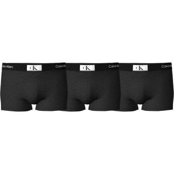 Calvin Klein 3P CK96 Cotton Trunks Schwarz Baumwolle Small Herren