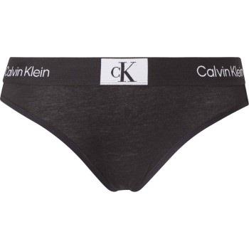 Calvin Klein CK96 Modern Bikini Schwarz Baumwolle Small Damen