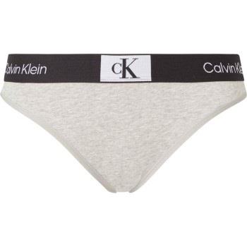 Calvin Klein CK96 Modern Bikini Hellgrau Baumwolle Small Damen