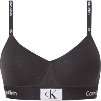 Calvin Klein BH CK96 String Bralette Schwarz Baumwolle Small Damen