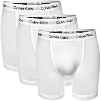 Calvin Klein 3P Cotton Stretch Boxer Brief Weiß Baumwolle Small Herren