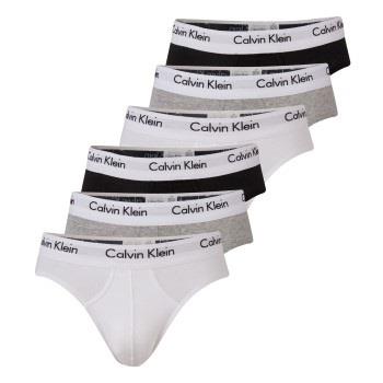 Calvin Klein 6P Cotton Stretch Hip Brief Mixed Baumwolle Small Herren