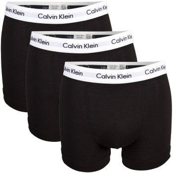 Calvin Klein 3P Cotton Stretch Trunks Schwarz/Weiß Baumwolle Small Her...