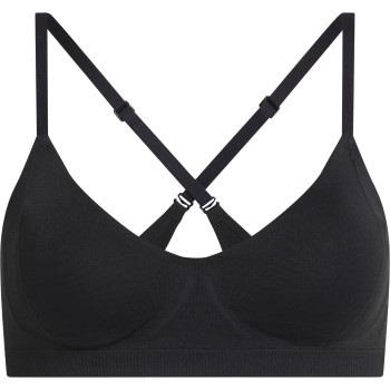 Calvin Klein BH Fusion Flex Light Lined Bralette Schwarz Polyamid Smal...