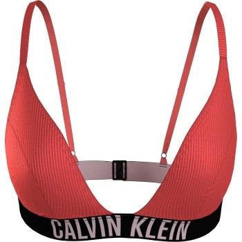 Calvin Klein Intense Power Rib Bikini Plus Bra Korall Polyamid XL+ Dam...