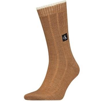 Calvin Klein Men Icon Patch Sock Braun One Size Herren