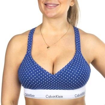 Calvin Klein BH Modern Cotton Bralette Lift Blau Small Damen