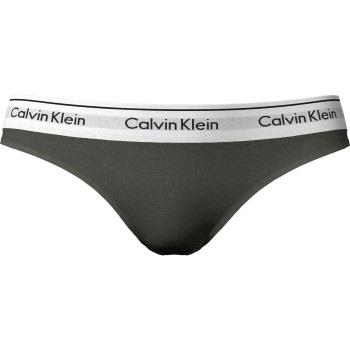 Calvin Klein Modern Cotton Field Olive Thong Olive Medium Damen