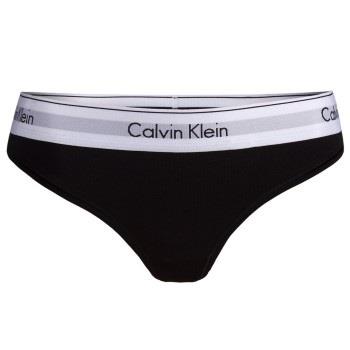 Calvin Klein Modern Cotton Plus Thong Schwarz XX-Large Damen