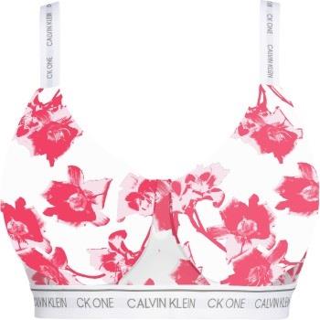 Calvin Klein BH One Cotton Lightly Lined Bralette Weiß Muster X-Large ...