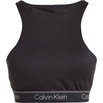 Calvin Klein BH Sport Cutout Medium Impact Sports Bra Schwarz Polyeste...