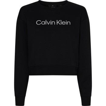 Calvin Klein Sport Essentials PW Pullover Sweater Schwarz Baumwolle Sm...