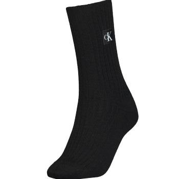 Calvin Klein Women Icon Patch Sock Schwarz One Size Damen