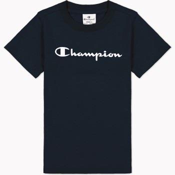 Champion American Classics Legacy Girls T-Shirt Marine Baumwolle Small...