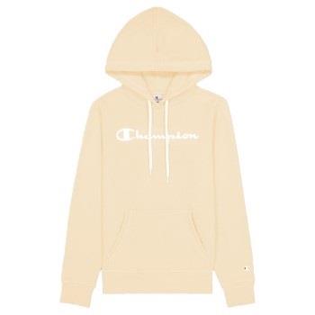 Champion Classics Women Hooded Sweatshirt Beige Small Damen