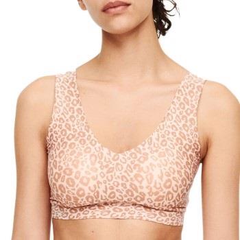 Chantelle BH Soft Stretch Padded Top Leopard Polyester XS/S Damen