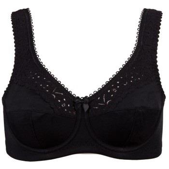 Damella BH Classic Underwire Lace Bra Schwarz B 75 Damen