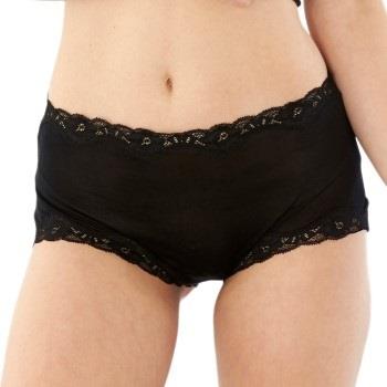 Damella Silk Brief Schwarz Seide Small Damen