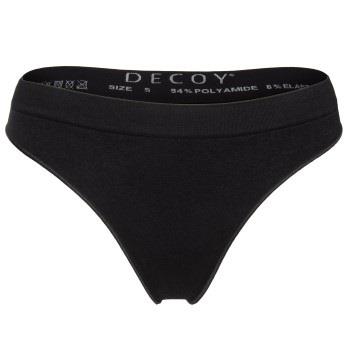 Decoy String Schwarz Polyamid Small Damen