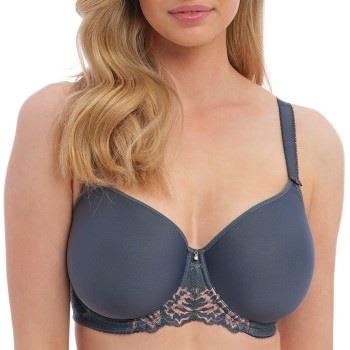 Fantasie BH Aubree T-shirt Moulded Spacer Bra Grau/Rosa E 75 Damen