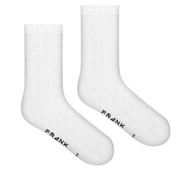 Frank Dandy Bamboo Socks Solid Weiß Gr 36/40