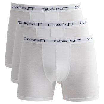 Gant 3P Cotton Stretch Boxer Weiß Baumwolle Large Herren