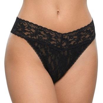 Hanky Panky Original Rise Thong Schwarz Nylon One Size Damen