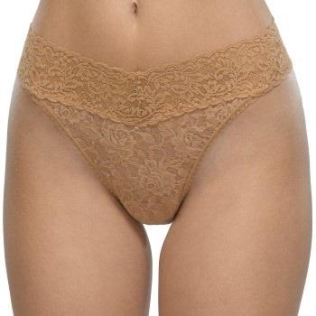 Hanky Panky Original Rise Thong Braun Nylon One Size Damen