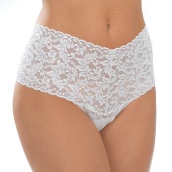 Hanky Panky 2P Signature Lace Retro Thong Weiß Nylon One Size Damen