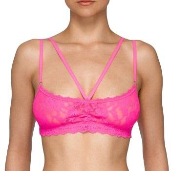 Hanky Panky BH Vixen Bralette Rosa Nylon Small Damen