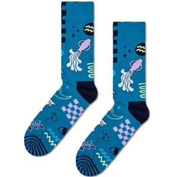 Happy Socks Zodiac Signs Aquarius Sock Blau Muster Gr 41/46